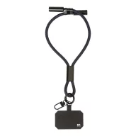   Suport lanyard pentru telefon, Everestus, 2601E14940, 58x330x10 mm, Poliester, Albastru inchis