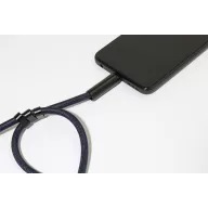   Suport lanyard pentru telefon, Everestus, 2601E14940, 58x330x10 mm, Poliester, Albastru inchis