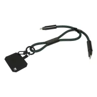   Suport lanyard pentru telefon, Everestus, 2601E14941, 58x330x10 mm, Poliester, Verde inchis