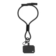   Suport lanyard pentru telefon, Everestus, 2601E14939, 58x330x10 mm, Poliester, Negru
