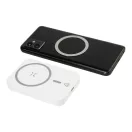 Powerbank, 5000 mAh, 15 W, Everestus, 2601E15197, 64x98x16 mm, ABS, Metal, Alb