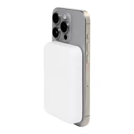   Powerbank, 5000 mAh, 15 W, Everestus, 2601E15197, 64x98x16 mm, ABS, Metal, Alb