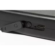   Boxa portabila, 500 mAh, Everestus, 2601E15114, 54x113x28 mm, ABS, Metal, Negru