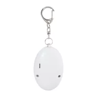   Breloc cu alarma, Everestus, 2601E15053, 65x39x22 mm, ABS, Metal, Alb