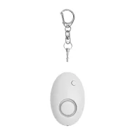   Breloc cu alarma, Everestus, 2601E15053, 65x39x22 mm, ABS, Metal, Alb