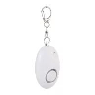   Breloc cu alarma, Everestus, 2601E15053, 65x39x22 mm, ABS, Metal, Alb
