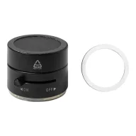   Suport magnetic pentru telefon, Everestus, 2601E15207, Ø60x47 mm, ABS, Metal, Negru