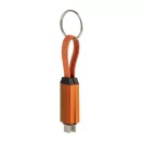 Cablu de incarcare, Everestus, 2610E17644, 60 W, 13x175 mm, Aluminiu, Poliester, Portocaliu