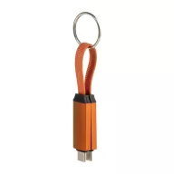   Cablu de incarcare, Everestus, 2610E17644, 60 W, 13x175 mm, Aluminiu, Poliester, Portocaliu