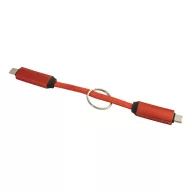   Cablu de incarcare, Everestus, 2610E17645, 60 W, 13x175 mm, Aluminiu, Poliester, Rosu