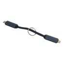Cablu de incarcare, Everestus, 2610E17642, 60 W, 13x175 mm, Aluminiu, Poliester, Albastru Dark