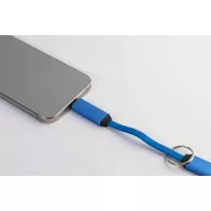   Cablu de incarcare, Everestus, 2610E17641, 60 W, 13x175 mm, Aluminiu, Poliester, Albastru
