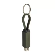   Cablu de incarcare, Everestus, 2610E17643, 60 W, 13x175 mm, Aluminiu, Poliester, Verde Dark