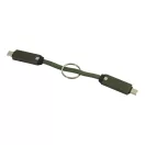 Cablu de incarcare, Everestus, 2610E17643, 60 W, 13x175 mm, Aluminiu, Poliester, Verde Dark