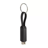   Cablu de incarcare, Everestus, 2610E17640, 60 W, 13x175 mm, Aluminiu, Poliester, Negru