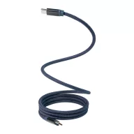   Cablu de incarcare, Everestus, 2610E17651, 60 W, 1000 mm, Aluminiu, Poliester, Albastru Dark