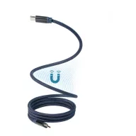   Cablu de incarcare, Everestus, 2610E17651, 60 W, 1000 mm, Aluminiu, Poliester, Albastru Dark