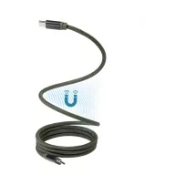   Cablu de incarcare, Everestus, 2610E17652, 60 W, 1000 mm, Aluminiu, Poliester, Verde Dark