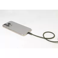   Cablu de incarcare, Everestus, 2610E17652, 60 W, 1000 mm, Aluminiu, Poliester, Verde Dark