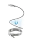 Cablu de incarcare, Everestus, 2610E17653, 60 W, 1000 mm, Aluminiu, Poliester, Argintiu