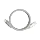 Cablu de incarcare, Everestus, 2610E17653, 60 W, 1000 mm, Aluminiu, Poliester, Argintiu