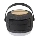 Boxa portabila wireless, Everestus, 2610E18807, 1200 mAh, 15W, Wireless, 114x91x114 mm, Poliester, Plastic, Gri Dark