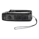 Radio multifunctional de urgenta, Everestus, 2610E17894, 1200 mAh, 130x50x60 mm, ABS, Negru