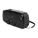 Radio multifunctional de urgenta, Everestus, 2610E17894, 1200 mAh, 130x50x60 mm, ABS, Negru