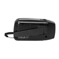   Radio multifunctional de urgenta, Everestus, 2610E17894, 1200 mAh, 130x50x60 mm, ABS, Negru