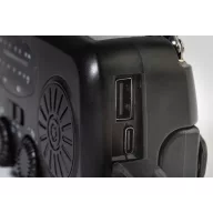   Radio multifunctional de urgenta, Everestus, 2610E17894, 1200 mAh, 130x50x60 mm, ABS, Negru