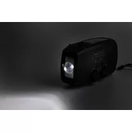   Radio multifunctional de urgenta, Everestus, 2610E17894, 1200 mAh, 130x50x60 mm, ABS, Negru