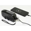 Radio multifunctional de urgenta, Everestus, 2610E17894, 1200 mAh, 130x50x60 mm, ABS, Negru
