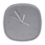 Ceas de perete, Everestus, 2610E17610, Ø255x35 mm, Plastic, Gri