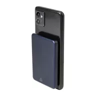   Powerbank Everestus, 2610E18010, 5000 mAh, 15 W, USB-C, 103x64x10 mm, Aluminiu, ABS, Albastru Dark