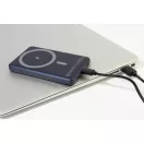 Powerbank Everestus, 2610E18010, 5000 mAh, 15 W, USB-C, 103x64x10 mm, Aluminiu, ABS, Albastru Dark
