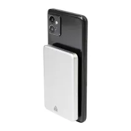  Powerbank Everestus, 2610E18012, 5000 mAh, 15 W, USB-C, 103x64x10 mm, Aluminiu, ABS, Argintiu