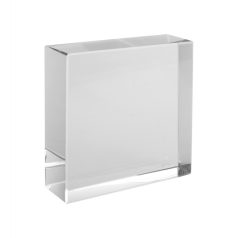   Bloc din sticla, 80×80×20 mm, Everestus, 20FEB13428, Sticla, Transparent