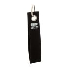 Breloc 2402E18215, Everestus, 30x140x3 mm, rPET, Metal, Negru