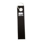 Breloc 2402E18215, Everestus, 30x140x3 mm, rPET, Metal, Negru