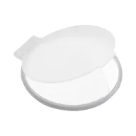   Oglinda de buzunar pentru machiaj, 2502E16036, Everestus, ⌀62 mm, Polistiren, Alb