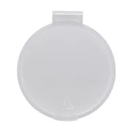   Oglinda de buzunar pentru machiaj, 2502E16036, Everestus, ⌀62 mm, Polistiren, Alb