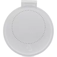   Oglinda de buzunar pentru machiaj, 2502E16036, Everestus, ⌀62 mm, Polistiren, Alb