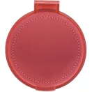 Oglinda de buzunar pentru machiaj, 2502E16035, Everestus, ⌀62 mm, Polistiren, Rosu