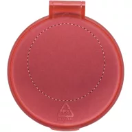   Oglinda de buzunar pentru machiaj, 2502E16035, Everestus, ⌀62 mm, Polistiren, Rosu