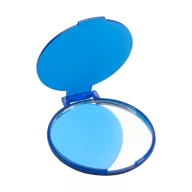   Oglinda de buzunar pentru machiaj, 2502E16032, Everestus, ⌀62 mm, Polistiren, Albastru