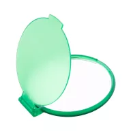   Oglinda de buzunar pentru machiaj, 2502E16033, Everestus, ⌀62 mm, Polistiren, Verde