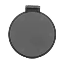 Oglinda de buzunar pentru machiaj, 2502E16031, Everestus, ⌀62 mm, Polistiren, Negru
