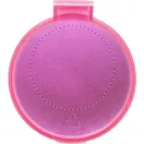 Oglinda de buzunar pentru machiaj, 2502E16034, Everestus, ⌀62 mm, Polistiren, Roz