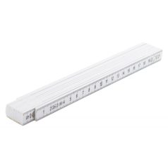   Folding ruler, 232×30×15 mm, Everestus, 20FEB7351, Plastic, Alb