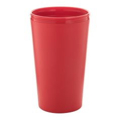   Customisable Cana termos, cup, 400 ml, ø85×155 mm, 20FEB8583, Plastic, Rosu